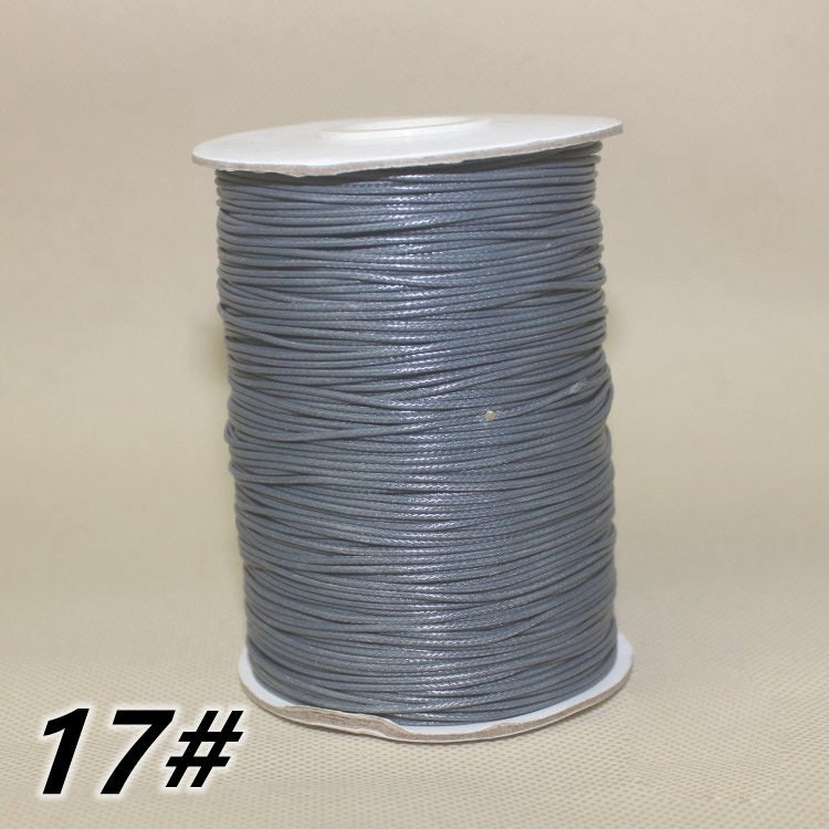 0.5/0.8/1.0/1.5/2.0/2.5/3.0mm Colorful Waxed Cord Cotton Thread Cord String  DIY Necklace Bracelets Rope For Jewelry Making