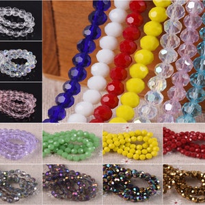 Wholesale 100pcs 3x2mm Rondelle Faceted Crystal Glass Loose Spacer Beads lot DIY Wholesale 100pcs 3x2mm Rondelle Faceted Crystal Glass Loose Spacer Beads lot DIY