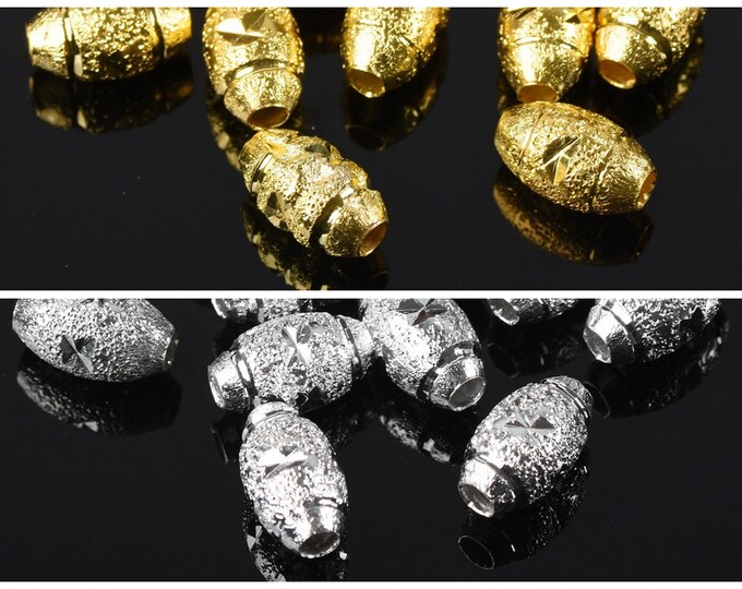 25pcs Outside Diameter 3mm Brass Metal Gold Plated Faceted Etsy