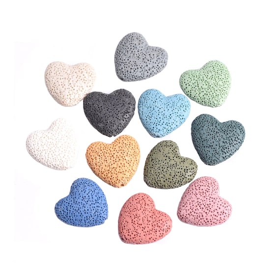 Cheriswelry - Perline in pietra lavica naturale, placcate in pietra preziosa rotonda, 4,5 mm, distanziatore Charka, per gioielli e bracciali, colore: argento