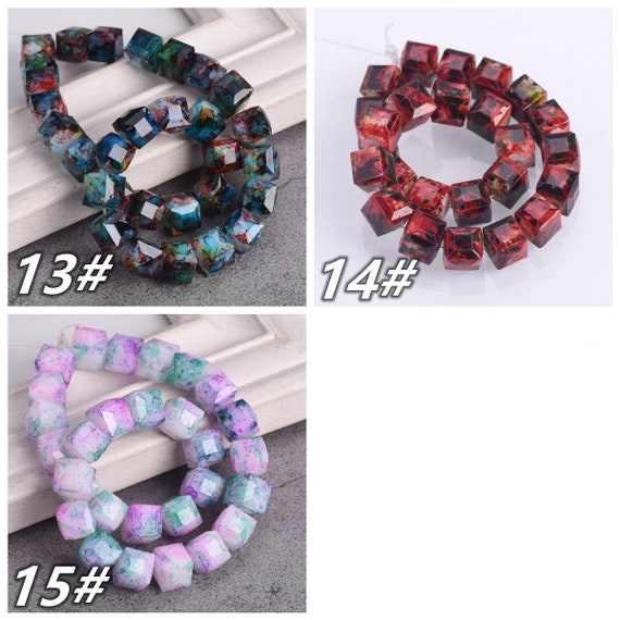 10mm Square Letter Beads - China Crystal Bead and Fashion Jewelry