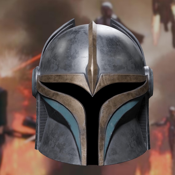 Tor’Varr Mandalorian Helmet STL – Custom Star Wars Cosplay 3D Print File, MMCC Approved