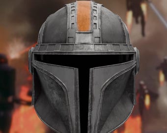 Maurader Heavy Mandalorian Custom Helmet STL File | 3D Printable Star Wars Cosplay Prop