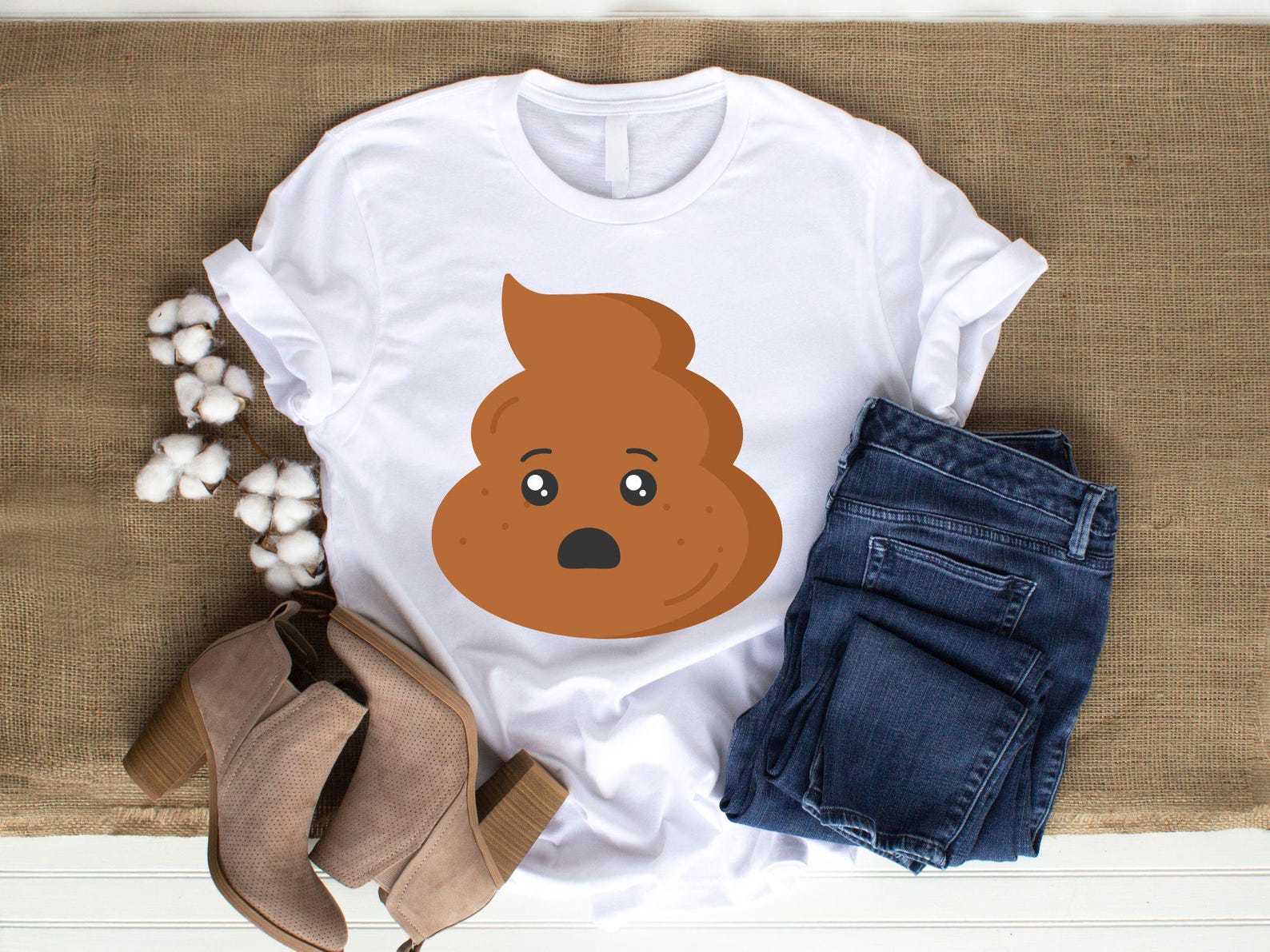 Poop Emoji Svg, Poop Emoji Svg Bundle, Poop Clipart, Layered Poop Emoji ...