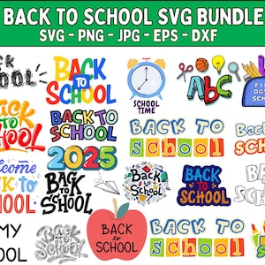 Back to School SVG Bundle: Teacher & Kid Shirt Designs (Digital Download