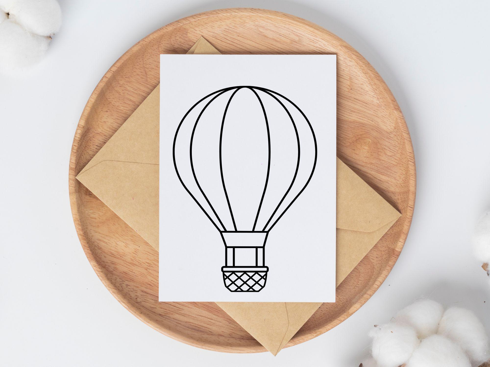 Hot Air Balloon SVG Bundle: Clipart Cut Files (digital Download) - Etsy