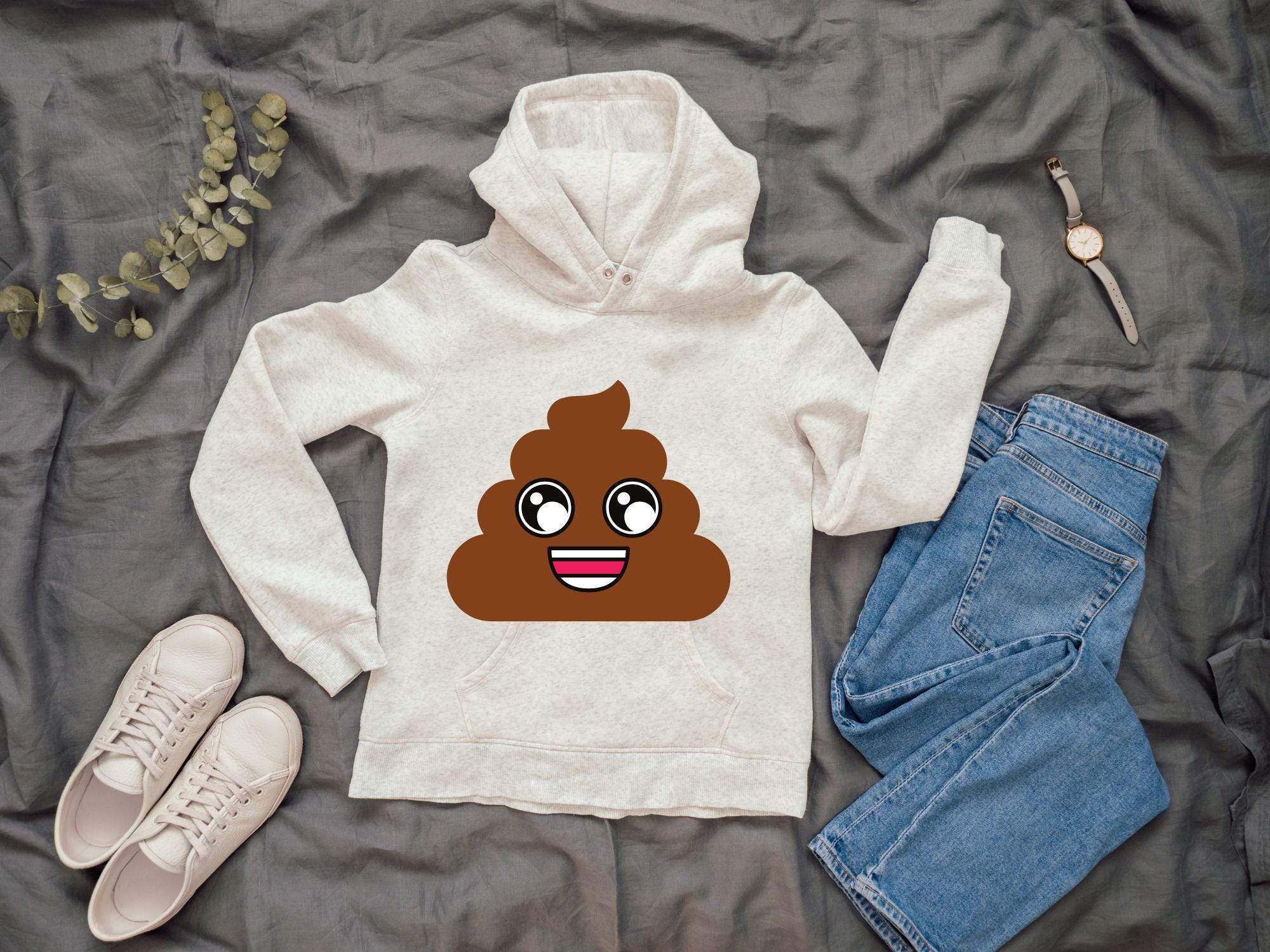 Poop Emoji Svg, Poop Emoji Svg Bundle, Poop Clipart, Layered Poop Emoji ...