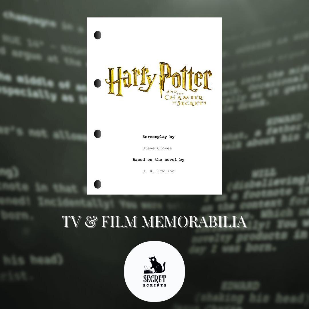 Harry Potter and the Chamber of Secrets Screenplay Movie Film
