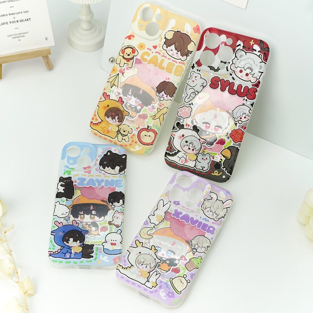 Phone Case Soft Shell Love and Deep Space & Frosted Soft Shell Phone Cases, Caleb, Sylus ...