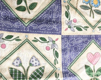 Heart and Flower Patch for Springs by Daisy Kingdom