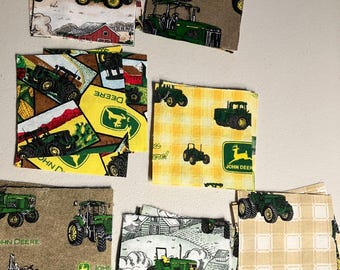 John Deer Quilt Squares Your Choice