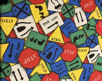 Signs-Yield-Stop Sign-One Way-OOP