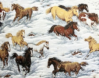 Winter Horses by Springs Industries
