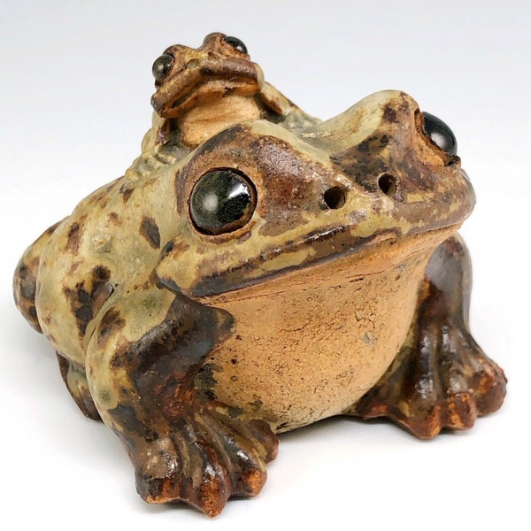 Japan Toad Figurine Etsy