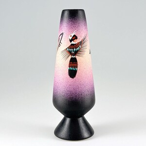 Mystic Maiden Navajo-Keramik-Minivase, handbemalt, Ombré-Keramik, einheimisches Material aus dem Südwesten der USA