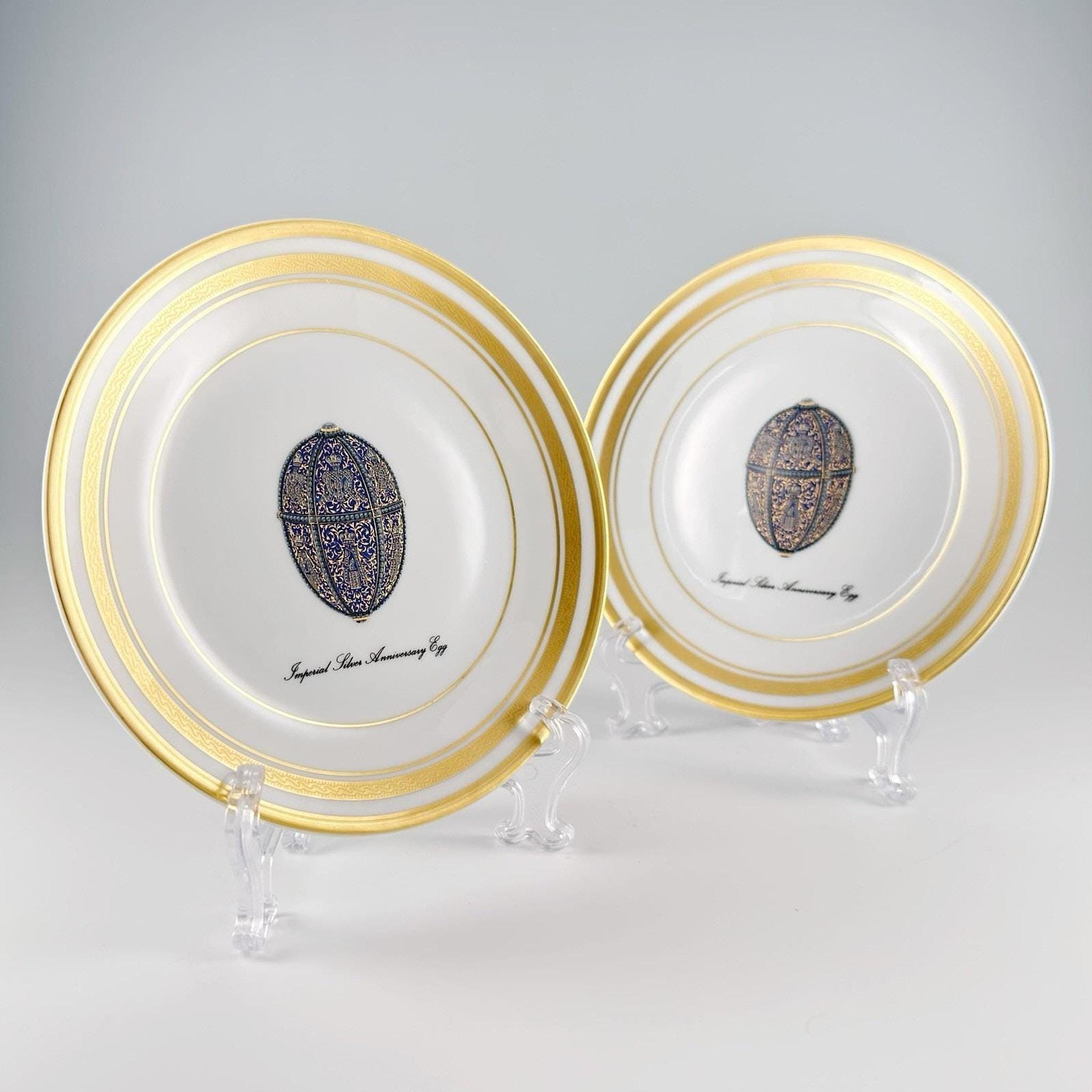 faberge ファベルジェ プレート5枚セット Faberge plates - Etsy 日本
