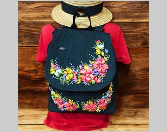 Embroidered Backpacks and Bucket Hats, Unique Ribbon  display picture 2