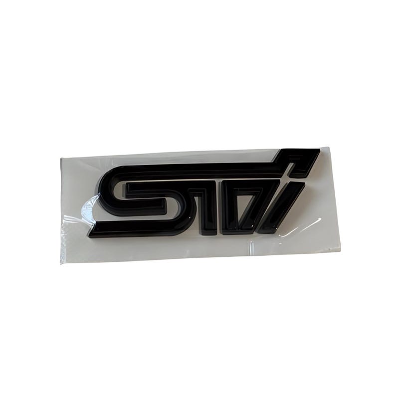 Sti Prep Lettering STI Trunk and Grille Badge - Etsy