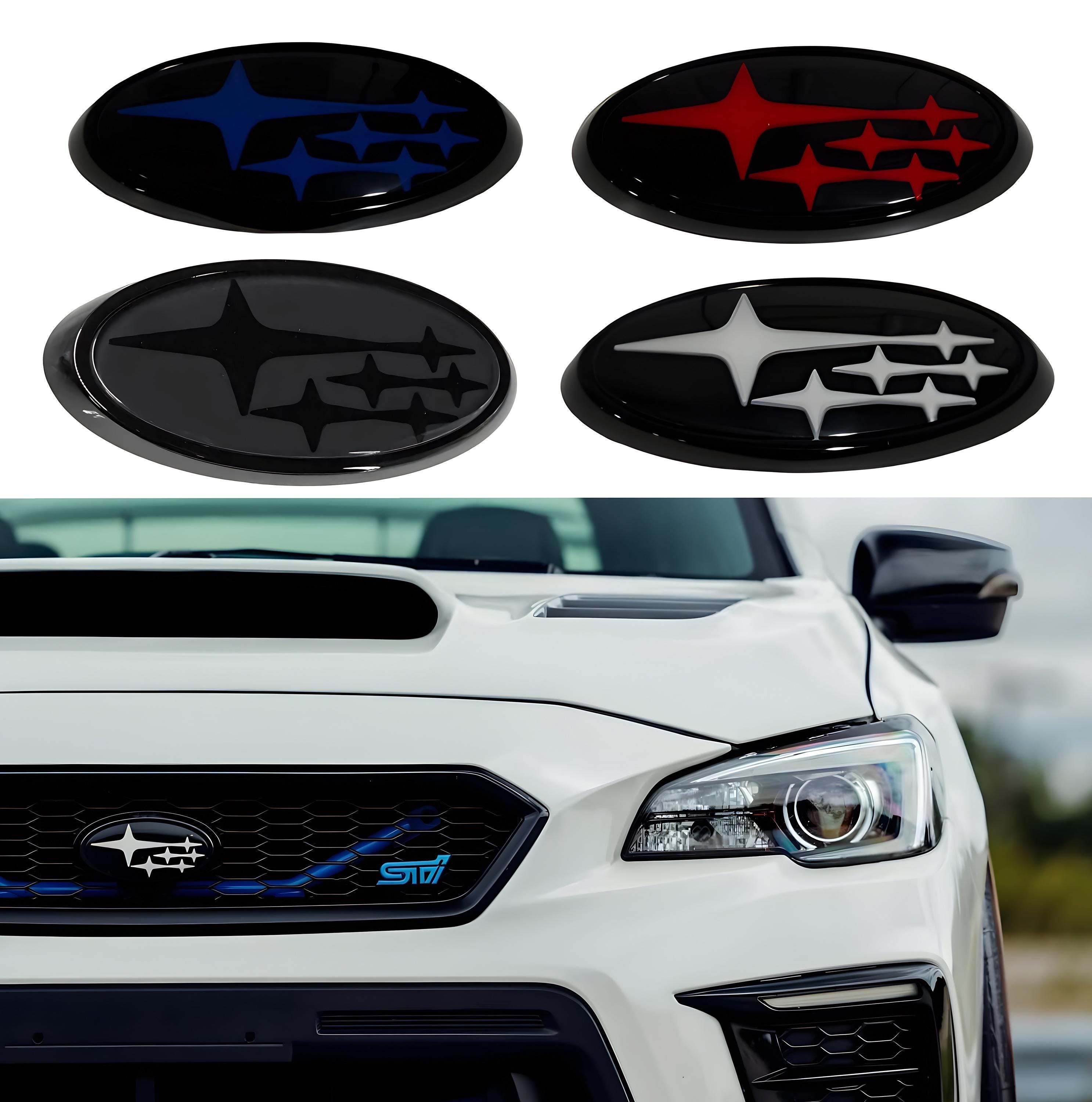 WRX/STI フロント＆リアバッジエンブレムセット (2015-2021 