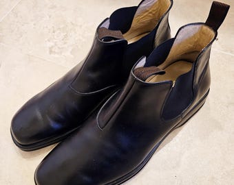 Salvatore Ferragamo Dress Shoes Men’s 11.5D Black Monk Strap Leather Derby Ferragamo - Alessandro Black Leather Monk Shoe | Mitchell Stores main image 3