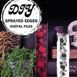 Sprayed edges - Digital file for Lightlark DIY sprayed book edges