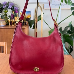 Vintage Coach Crescent Legacy Bag - Etsy