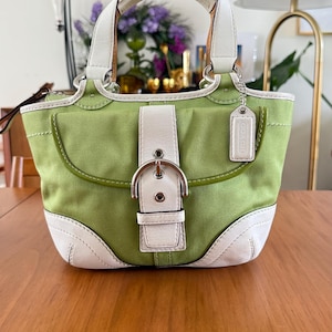 Coach Y2k Green - Etsy