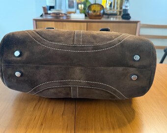 2005 Vintage Coach Soho Suede Satchel Style #9674 in Chocolate - Etsy