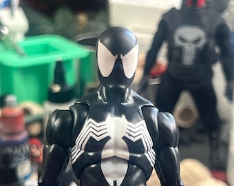 McFarlane Symbiot Spiderman 1/12 Huvuden för ML & Metty-leksaker (figur ingår ej)
