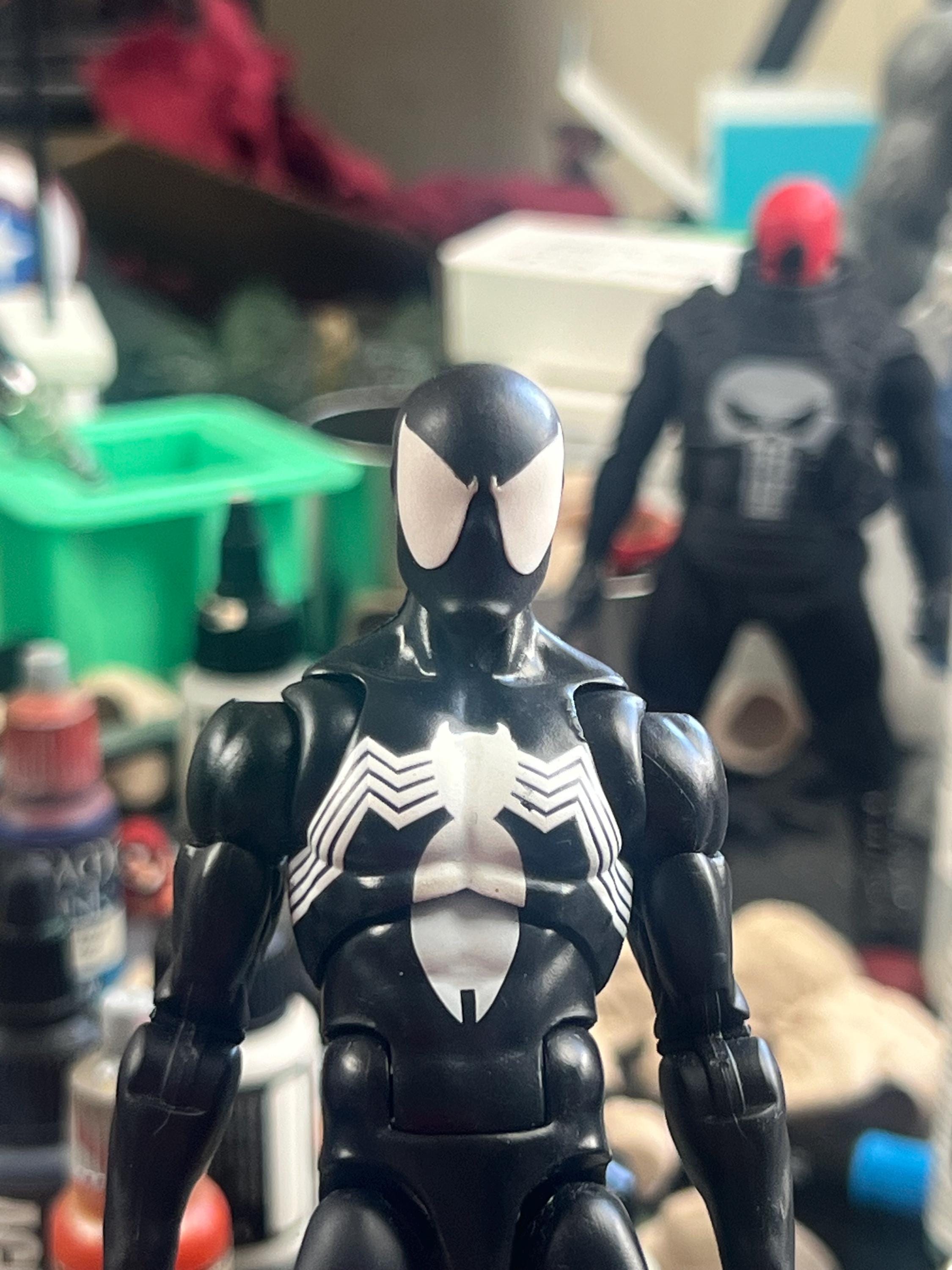 スパイダーマン カスタムヘッド マキシマムスパイダーマン用 カスタムヘッドは、マキシマムを真のマクファーレンスパイダーマンにし