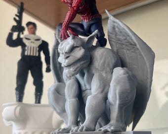 1/12スケールフィギュア用ガーゴイルベースジオラマ（未塗装）