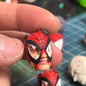 Spiderman head sculpt - Etsy 日本
