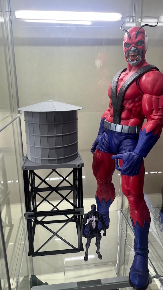 マーベルレジェンド用アクションフィギュアジオラマ給水塔 1/12