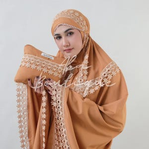 Mukena 2 en 1, prière Mukena, ensemble de prière musulman, robe de prière pour femme musulmane, vêtements de prière hijab, robe islamique, vêtement de prière