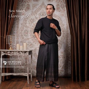 NEW MODEL Sarong Pants / batik sarong for men / print sarong / beach sarong / beachwrap-sarong shawl / Sarong Cendana / Sarong For Muslim
