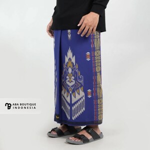 Indonesian Batik Sarong For Men Muslim Prayer - Print Sarong - Beach Sarong - Beachwrap - Sarong Shawl - Islamic Ramadhan Eid Mubarak Gift