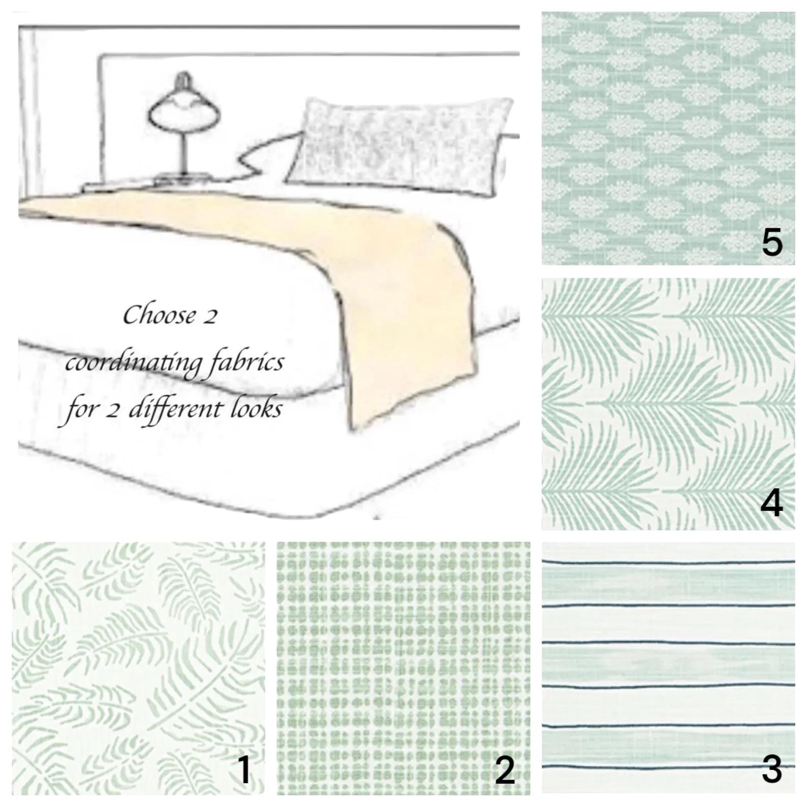 Reversible Bed Runner: Silver Springs Slub Canvas, Hotel Bedding