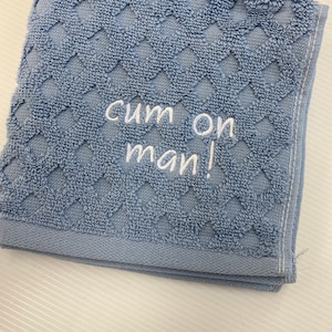 Cum Rag, Naughty Gift for Groom, Birthday Gift for Him, Adult Gift, Gag  Gift for Him, Gift for Husband, Gift for Boyfriend, Cum Towel 