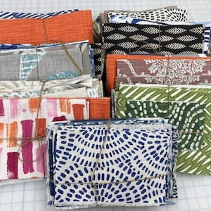 Designer Fabric Remnant - Etsy