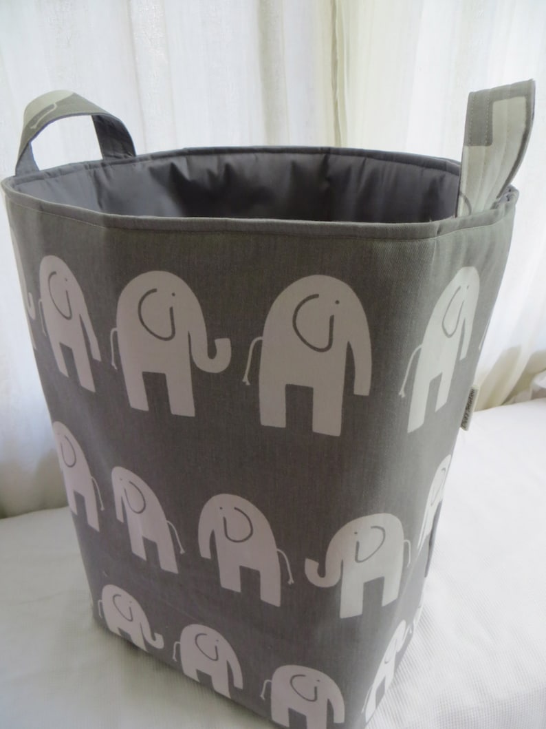 elephant toy basket