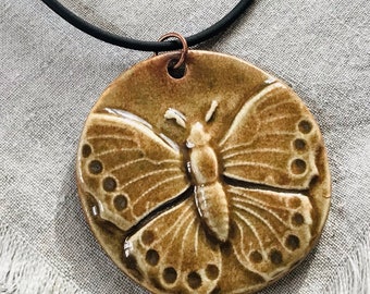 Black Tree of Life Necklace Kim O/'Hara Designs-Ceramic Jewelry