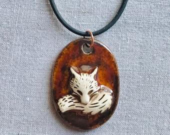 Black Tree of Life Necklace Kim O/'Hara Designs-Ceramic Jewelry
