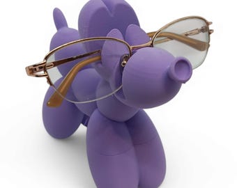 Balloon Dog Glasses Holder – Fun 3D Printed Eyeglass Stand & Desk Decor Gift