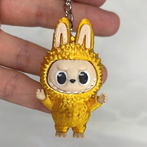 Labubu Keychains – Trendy Collectible – Choose Your Colors – 3D Printed Gift