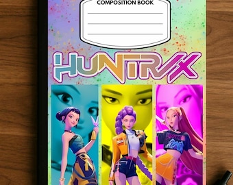 KPop Demon Hunters Notebook - Customizable