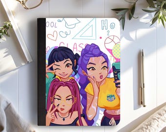KPop Demon Hunters Notebook - Customizable