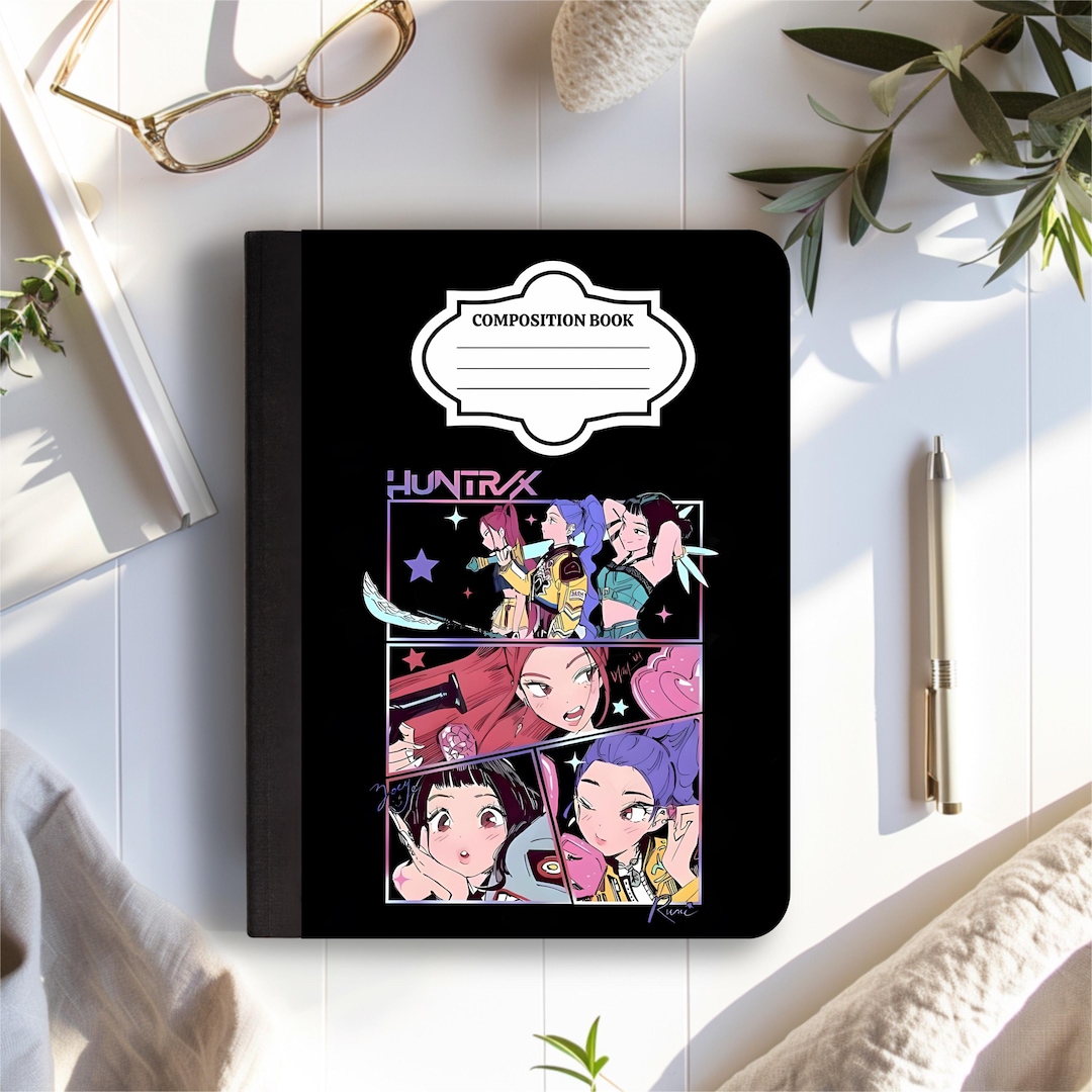 Kpop Demon Hunters Notebook - Customizable - Etsy