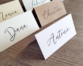 SEGNAPOSTO PERSONALIZZATI 9 X 4,5 cm X 2 in cartoncino