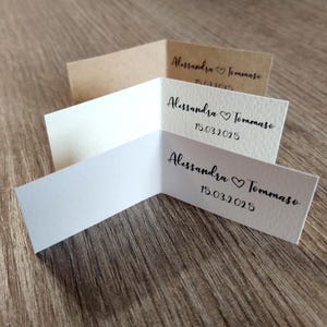 Etichette bomboniere matrimonio
