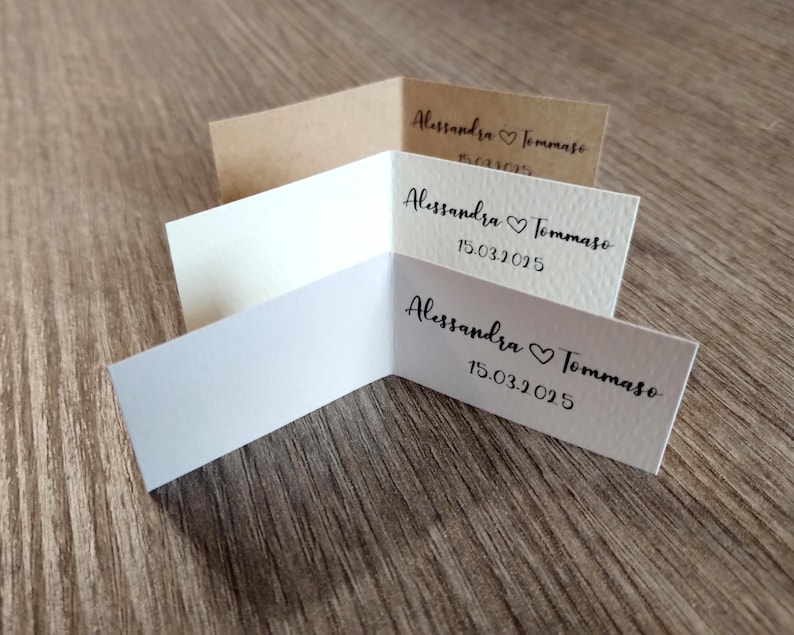 Etichette bomboniere matrimonio